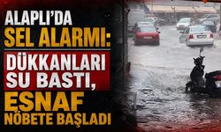 Alaplı’da sel alarmı: Dükkanları su bastı, esnaf nöbete başladı