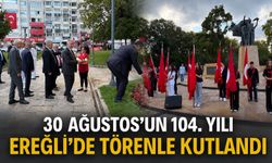 30 Ağustos’un 104. yılı Ereğli’de törenle kutlandı