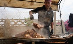 41 kazan İskilip dolması pişirildi
