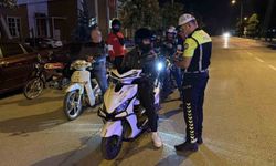 Denetiminde motosikletlilere hayati uyarı