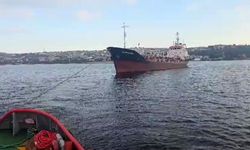 Fuel oil yüklü tanker açıkta arızalandı: Güvenli bölgeye çekildi