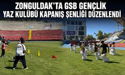 Zonguldak'ta GSB Gençlik Yaz Kulübü Kapanış Şenliği düzenlendi