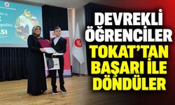 Devrekli öğrenciler Tokat'tan başarı ile döndüler