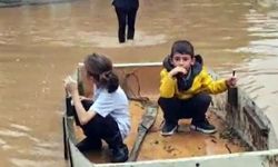 Nehir taşınca mahalle Venedik'e döndü