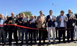 Kamyon ve tır garajı hizmete açıldı