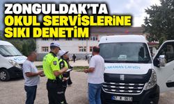Zonguldak'ta okul servislerine sıkı denetim