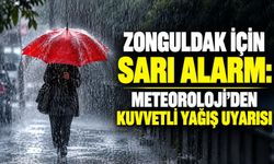 Zonguldak için sarı alarm: Meteoroloji’den kuvvetli yağış uyarısı