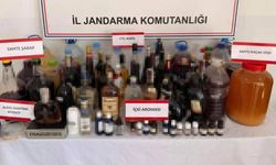 Jandarmadan sahte alkol operasyonu: 5 gözaltı
