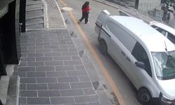 Yürekleri ağza getiren anlar kamerada