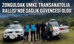 Zonguldak UMKE Transanatolia Rallisi'nde sağlık güvencesi oldu