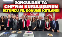 Zonguldak’ta CHP'nin kuruluşunun 103'üncü yıl dönümü kutlandı