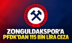 Zonguldakspor’a PFDK’dan 115 bin lira ceza