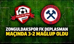 Zonguldakspor FK deplasman maçında 3-2 mağlup oldu