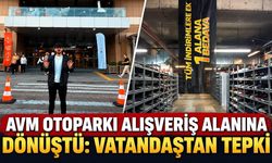 AVM otoparkı alışveriş alanına dönüştü: “AVM kazanacak diye Zonguldak halkı çile mi çeksin?”