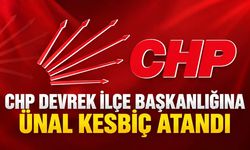CHP Devrek İlçe Başkanlığına Ünal Kesbiç atandı