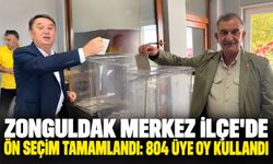 Zonguldak Merkez İlçe'de ön seçim tamamlandı: 804 üye oy kullandı