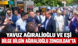 Yavuz Ağıralioğlu ve eşi Bilge Bilgin Ağıralioğlu Zonguldak’ta