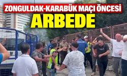 Zonguldak-Karabük maçı öncesi arbede