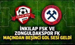 İnkılap FSK ve Zonguldakspor FK maçından beşinci gol sesi geldi