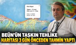 BEUN’ün taşkın tehlike haritası 3 gün önceden tahmin yaptı