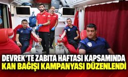 Zabıta Haftası kapsamında kan bağışı kampanyası düzenlendi