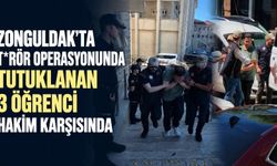 Zonguldak'ta t*rör operasyonunda tutuklanan 3 öğrenci hakim karşısında