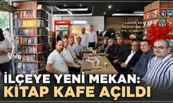 İlçeye yeni mekan: Kitap Kafe açıldı