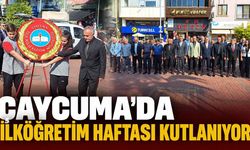 Çaycuma'da İlköğretim Haftası kutlanıyor
