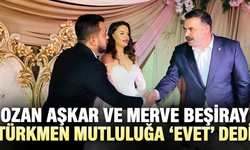 Ozan Aşkar ve Merve Beşiray Türkmen mutluluğa ‘Evet’ dedi