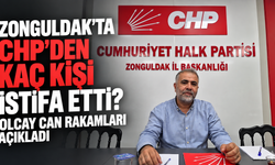 Zonguldak'ta CHP'den kaç kişi istifa etti? Olcay Can rakamları açıkladı