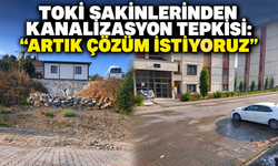 TOKİ sakinlerinden kanalizasyon tepkisi: “Artık çözüm istiyoruz”