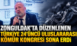 Zonguldak'ta düzenlenen Türkiye 24'üncü Uluslararası Kömür Kongresi sona erdi