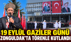 19 Eylül Gaziler Günü Zonguldak’ta törenle kutlandı