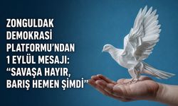 Zonguldak Demokrasi Platformu’ndan 1 Eylül mesajı: “Savaşa hayır, barış hemen şimdi”