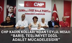 CHP Kadın Kolları’ndan 1 Eylül mesajı: “Barış, teslimiyet değil adalet mücadelesidir”