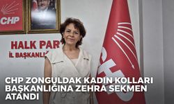 CHP Zonguldak Kadın Kolları Başkanlığına Zehra Sekmen atandı