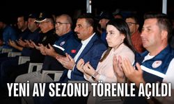 Yeni av sezonu törenle açıldı