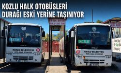 Kozlu Halk Otobüsleri Durağı eski yerine taşınıyor