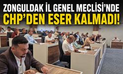 Zonguldak İl Genel Meclisi’nde CHP’den eser kalmadı!