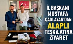 İl Başkanı Mustafa Çağlayan’dan Alaplı teşkilatına ziyaret