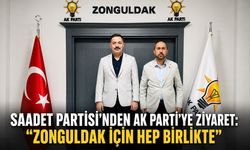 Saadet Partisi’nden AK Parti’ye ziyaret: “Zonguldak için hep birlikte”