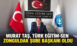 Murat Taş, Türk Eğitim-Sen Zonguldak Şube Başkanı oldu