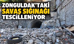 Zonguldak'taki savaş sığınağı tescilleniyor