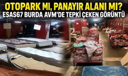Otopark mı, panayır alanı mı? Esas67 Burda AVM’de tepki çeken görüntü