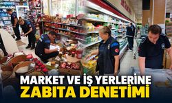 Market ve iş yerlerine zabıta denetimi