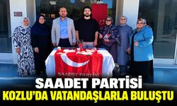 Saadet Partisi Kozlu’da vatandaşlarla buluştu