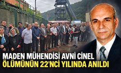 Maden Mühendisi Avni Cinel ölümünün 22’nci yılında anıldı