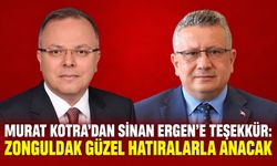 Murat Kotra’dan Sinan Ergen’e teşekkür: Zonguldak güzel hatıralarla anacak