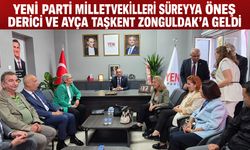 Yeni Parti milletvekilleri Süreyya Öneş Derici ve Ayça Taşkent Zonguldak’a geldi