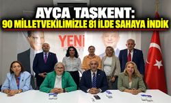Ayça Taşkent: 90 milletvekilimizle 81 ilde sahaya indik